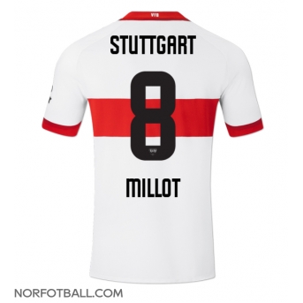 Billige Fotballdrakt Stuttgart Enzo Millot #8 Replika Hjemmedrakt 2024-25 Kortermet